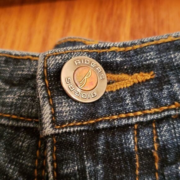 Vintage Lee Riders Bootcut Blue Jeans Sz 9M - Picture 5 of 7